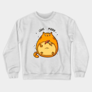 Fat cat Crewneck Sweatshirt